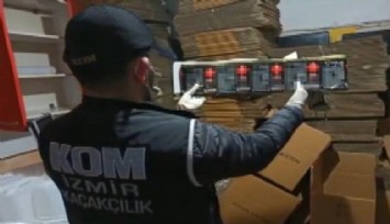 İzmir'de 11 bin 60 litre kaçak etil alkol ele geçirildi