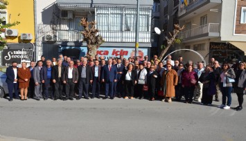 CHP Buca Belediye Başkan Aday Adayı Zeki Karaoğlu, ilk seçim ofisini açtı