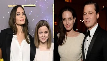 Angelina Jolie ile Brad Pitt'in kızı Vivienne babasının soyadını kullanmıyor
