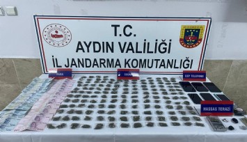 İzmir’den Nazilliye uyuşturucu sevkiyatını Jandarma önledi