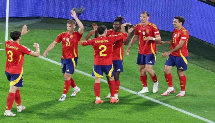 Almanya’ya şok: Avrupa Futbol Şampiyonası’nın ilk yarı finalisti İspanya