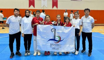 Tekvandoda İzmir’in şampiyonu Bayraklı Belediyesi