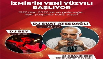 İzmir’de yılbaşı gecesi dört ilçede dört konser