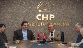 Başkan Soyer’den yeni yılın ilk ziyareti CHP İl Başkanlığı’na