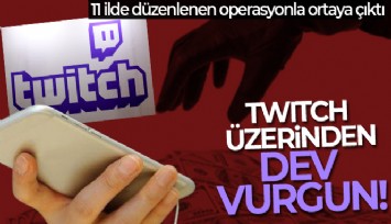 Dolandırıcılar, twitch fenomenleri üzerinden 1 milyon dolarlık vurgun yapmışlar