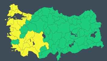 Meteoroloji'den 19 il için 'sarı kodlu' uyarı!