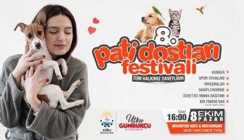 Çiğli Belediyesi 8. Pati Dostları Festivali'ne Hazır