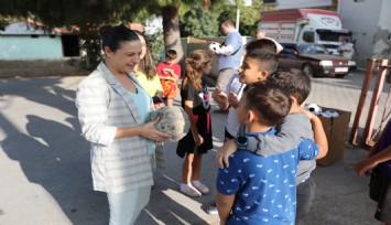 Çocuklar istedi Efes Selçuk Belediyesi yaptı