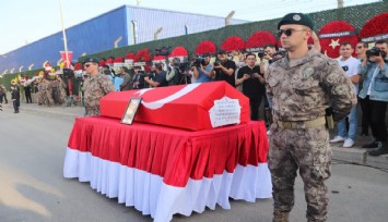 Suriye'de şehit olan İzmirli polise yürek yakan veda