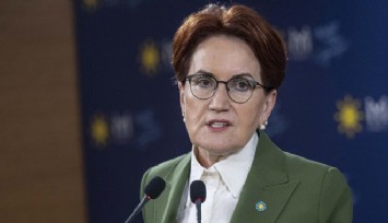 Akşener'den Filistin'e destek mesajı!