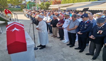 Kore gazisi gözyaşlarıyla son yolculuğuna uğurlandı