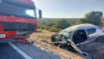 Çeşme'de feci kaza: 2 ağır yaralı