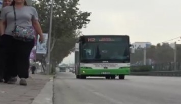 Halk otobüsü şoförünün psikolojisi bozuldu seferi iptal etti