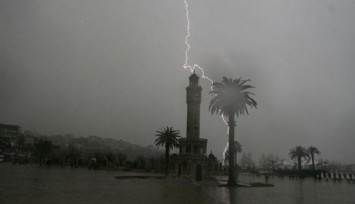 Meteoroloji’den İzmir ve Ege için çok kuvvetli yağış, rüzgar ve sel uyarısı