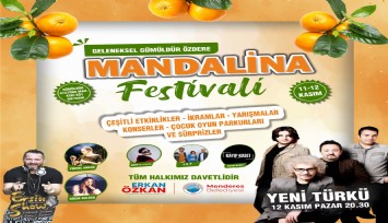 Mandalina festivali için geri Sayım başladı