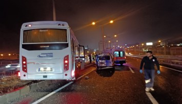 Manisa'da zincirleme kaza: 10 yaralı