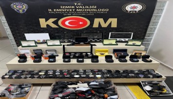 İzmir'de kaçakçılık operasyonu: 24 kişiye adli işlem