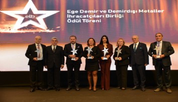 Demir ve demirdışı metaller sektöründe ihracat yıldızlarının gurur gecesi