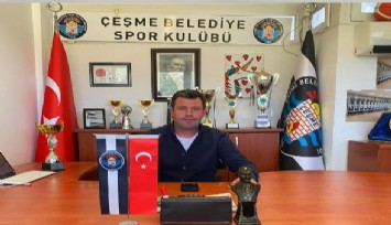 Çeşme Belediyespor Kulübü Başkanı Mustafa Kaymakçı istifa etti