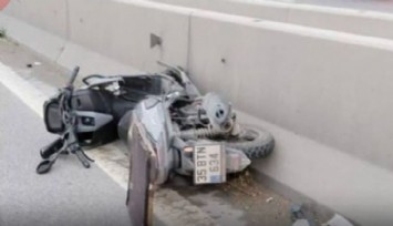 İzmir'de otomobilin çarptığı motokurye hayatını kaybetti