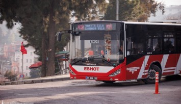 Ata’nın sözleri İzmir’de otobüsleri süsledi