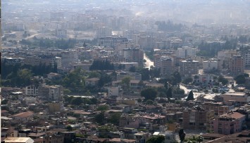 Depremin Hatay'daki izleri gökyüzünden görüntülendi