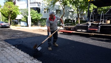 Bornova’da asfalt serimleri devam ediyor