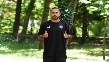 Kerim Frei: 'Buraya şampiyonluk yaşamak ve Süper Lig’e çıkmak için geldim'