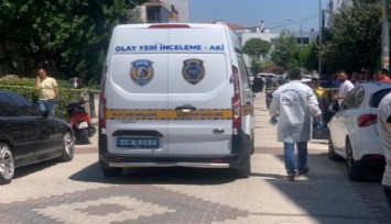 İzmir'de emniyet bekçisi, 9 yaşındaki kızının yanında cinayete kurban gitti