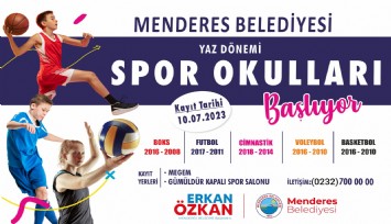 Başkan Özkan talimat verdi spor okullarına ilgi büyük oldu