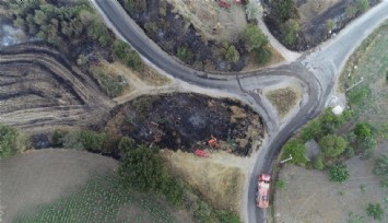 Çanakkale’de orman yangını büyüyor