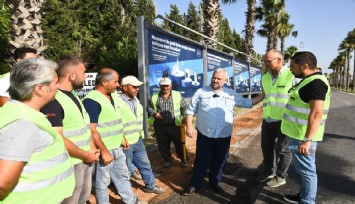 Aydın Pehlivan, Menemen'de 'Yol Seferberliği' başlattı