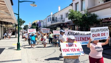 Çeşmeliler “ranta hayır” dedi