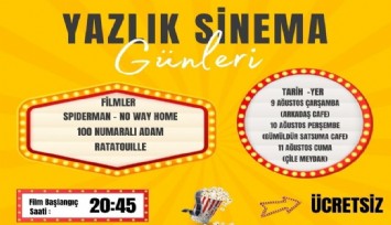 Menderes’te sinema zamanı