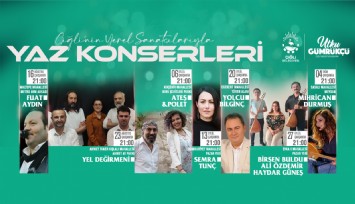 Çiğli yaz konserlerinde sahne yerel sanatçıların