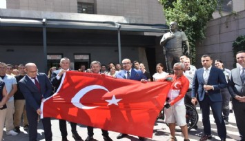 Şehit polis Fethi Sekin için bin 570 kilometre pedallayacak