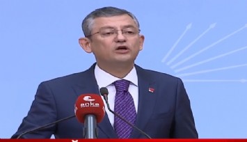 Özgür Özel CHP Genel Başkanlığı'na adaylığını açıkladı