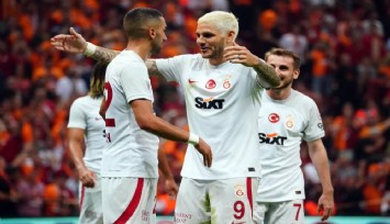 Galatasaray rakip tanımıyor: 4-2