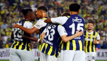 Fenerbahçe farklı kazandı: 4-0