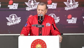 Cumhurbaşkanı Erdoğan TEKNOFEST İzmir'de