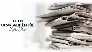 HAK-İŞ İzmir İl Başkanı Gültekin Şimşek: “10 Ocak çalışan gazeteciler gününü kutluyoruz”