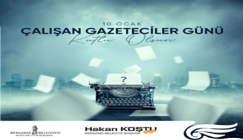 Başkan Koştu: Tüm gazetecilerin gününü kutluyorum