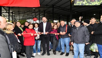 Gümrükçü açılışı yaptı müjdeyi verdi: Tüm pazar yerlerinin üzeri kapatılacak