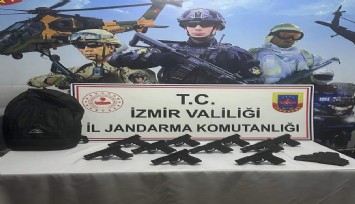 İzmir'de ruhsatsız tabanca operasyonu