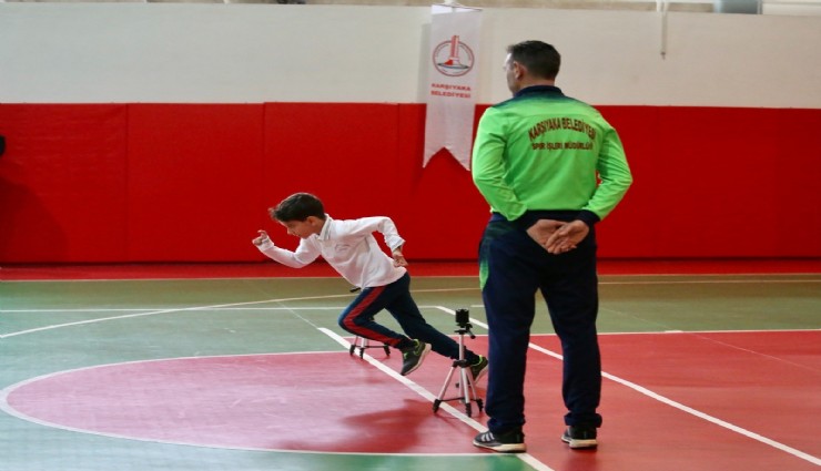 Karşıyaka'da Sportif Yetenek Ölçüm ve Spora Yönlendirme Merkezi yoğun ilgi görüyor