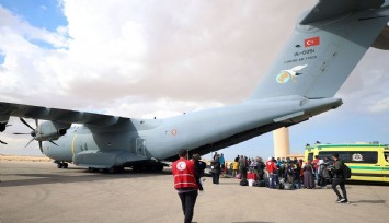 155 Filistinli Türkiye’ye getirildi