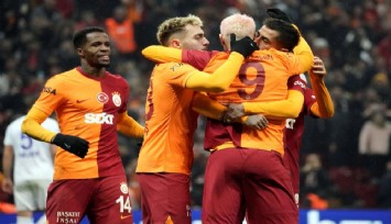 Galatasaray'dan 6 gollü galibiyet