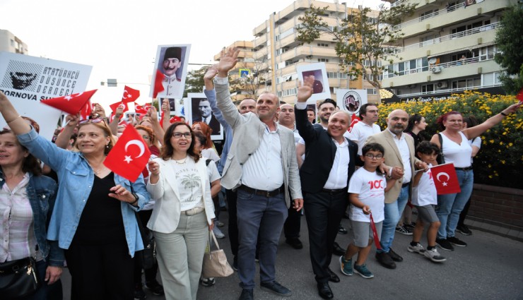 19 Mayıs coşkusu Bornova’yı sardı