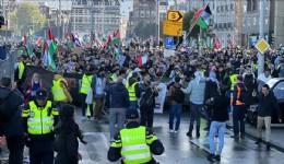 Amsterdam Üniversitesi'ndeki Filistin gösterisine müdahale: 125 gözaltı