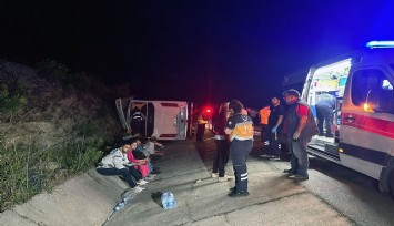 Antalya'da öğrenci minibüsü faciası: 25 kişi yaralandı